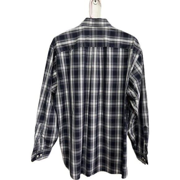 Jos. A. Bank Traveler's Collection Campbell Plaid Long Sleeve Button Down Large - Picture 2 of 3